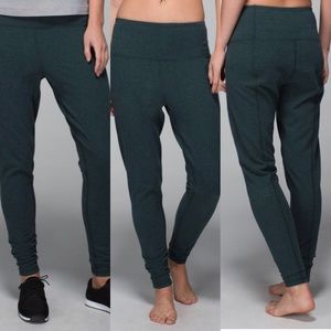 Rare green Lululemon atman pants/joggers